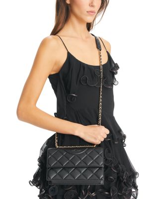 Small Fleming Leather Shoulder Bag