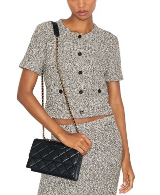 Fleming Convertible Leather Shoulder Bag