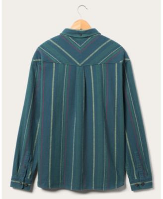 Unisex Stripe Flannel Shirt