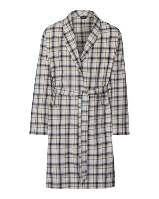 Homey Checked Robe