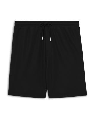 Barber Drawstring Textured Shorts