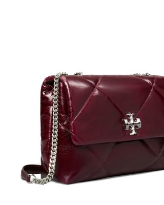 Kira Diamond Quilted Leather Convertible Shoulder Bag