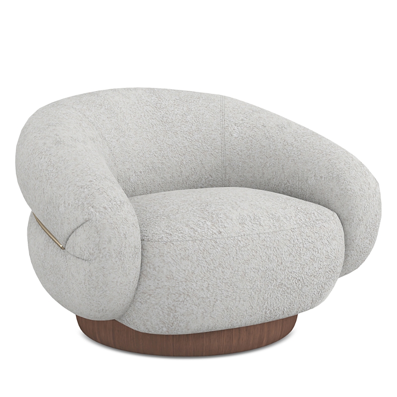 Caracole Smoosh Swivel Chair