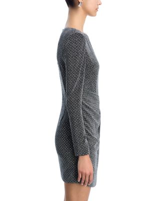 Studded Knit Mini Dress - Exclusive