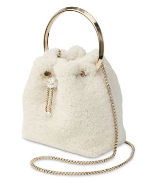 Bon Bon Shearling Bucket Bag