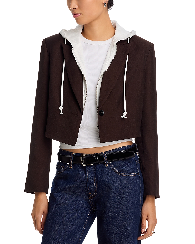 Six Fifty Drew Twofer Cropped Blazer