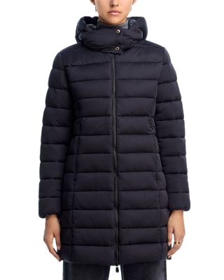 Enis Quilted Hooded Coat
