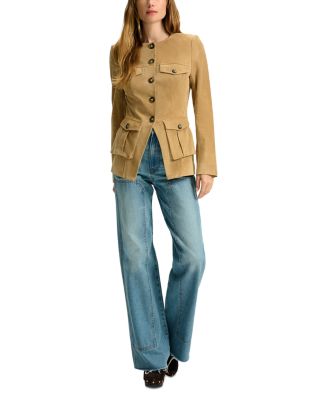 Orrin Leather Cargo Jacket