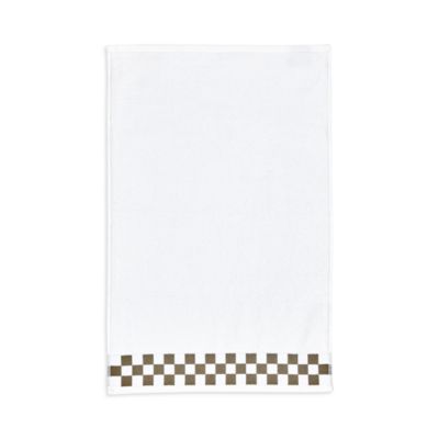 Hand Towel with Check Border
