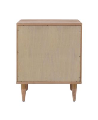 Carmen Cane 2-Drawer Nightstand