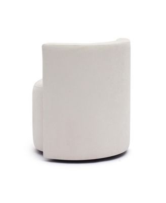 Alyssa Chenille Rolling Desk Chair