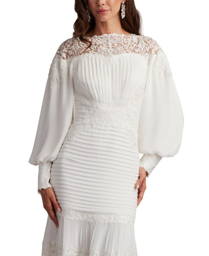 Silverado Blouson Sleeve Gown