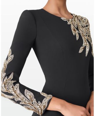 Honor Sequin-Embellished Maxi Gown