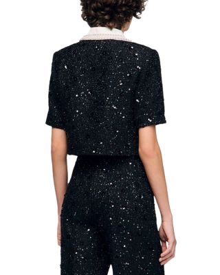 Bennelie Rhinestone Tweed Jacket