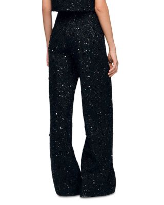 Bennett Rhinestone Tweed Pants