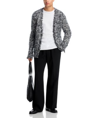 Brushed Boucl&eacute; Cardigan