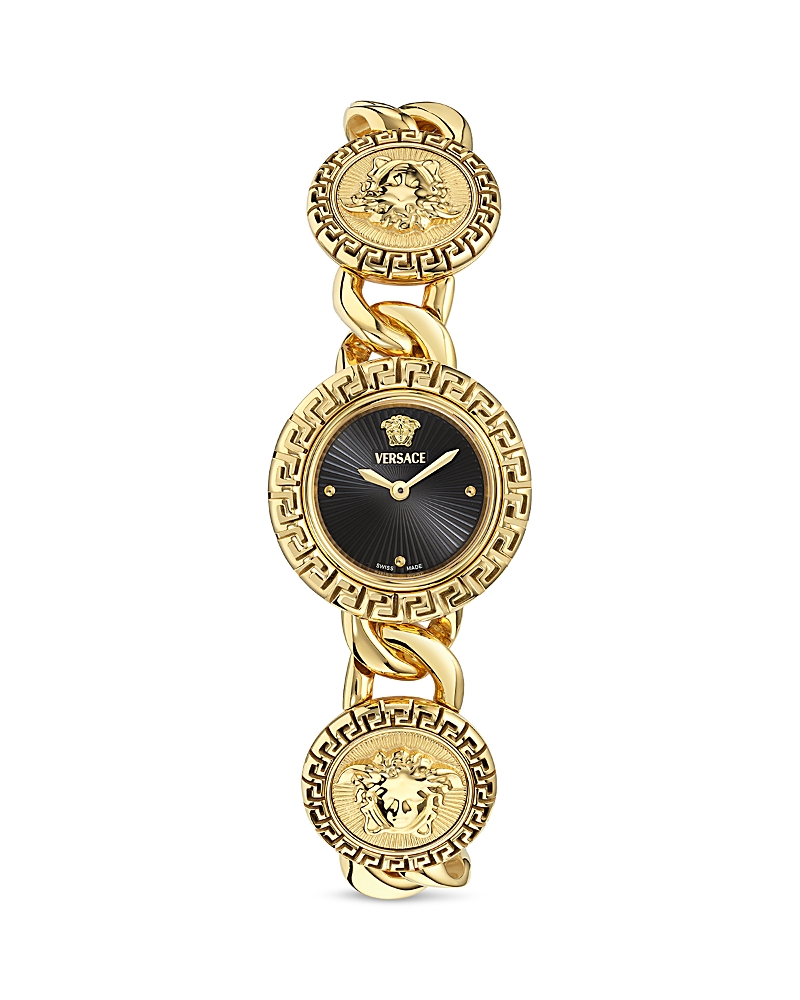 Versace La Greca Stud Icon Watch, 28mm · OS