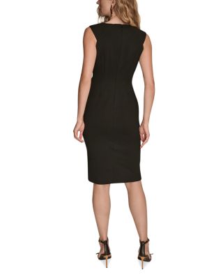 Asymmetric Sheath Dress