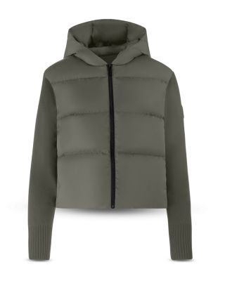 HyBridge Wide Quilt Knit Hoodie