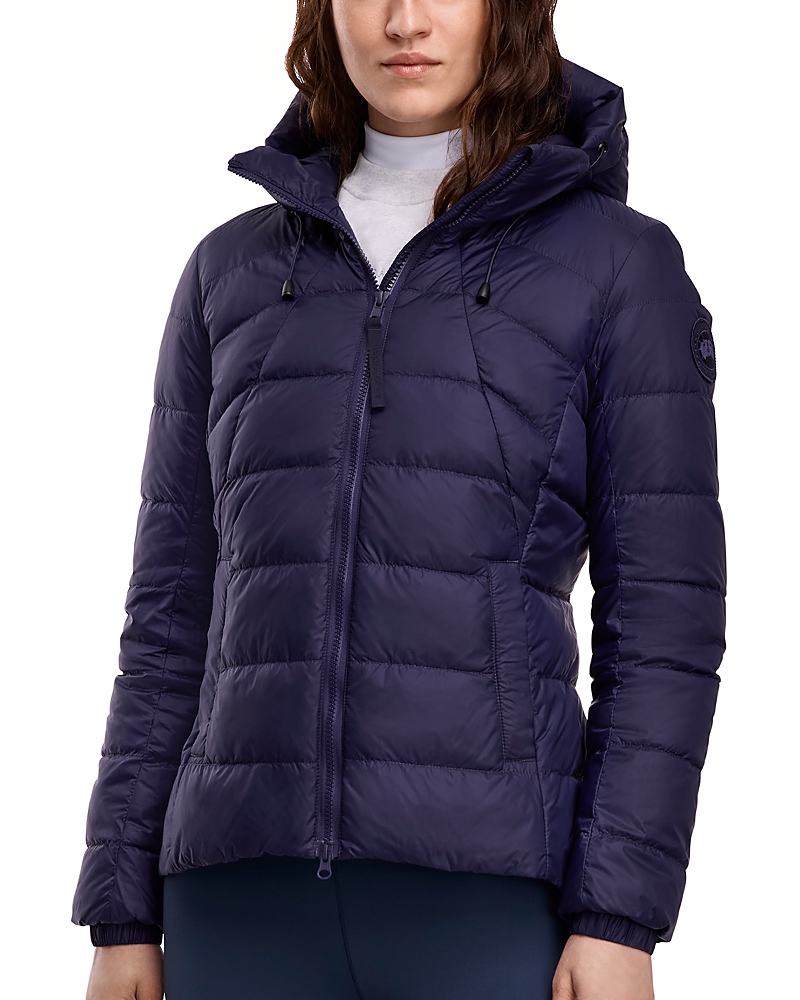 Canada Goose Abbott Hoody Down Puffer In Purple