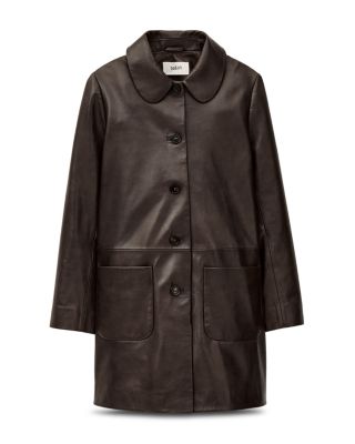 Madie Leather Coat