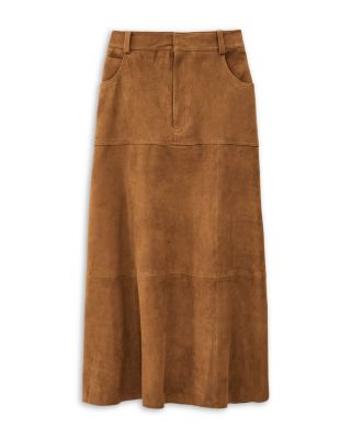 Massia Leather Skirt