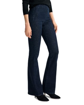 Beverly Off Duty High Rise Bootcut Jeans in Oxford