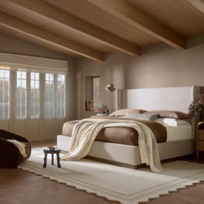 Heirloom Waffle Merino Bed Blanket, King/Cal King