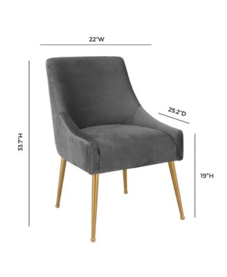 Beatrix Velvet Side Chair