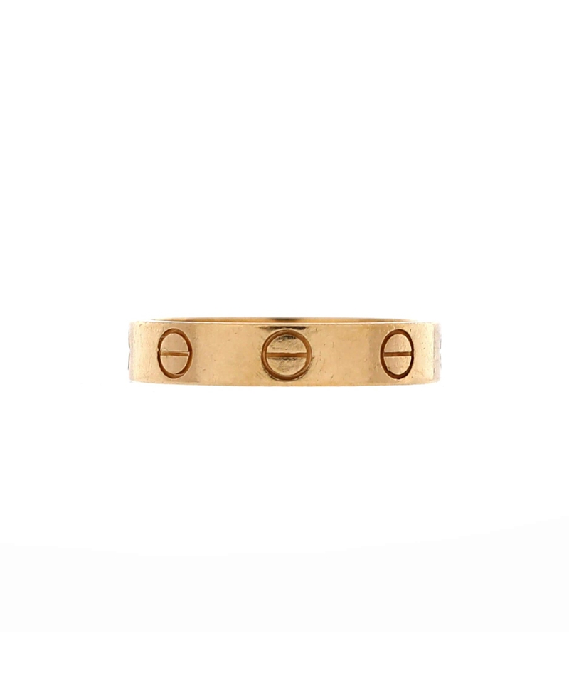 Pre-owned Pre-owned Cartier Cartier Love Wedding Band Ring 18k Gold
