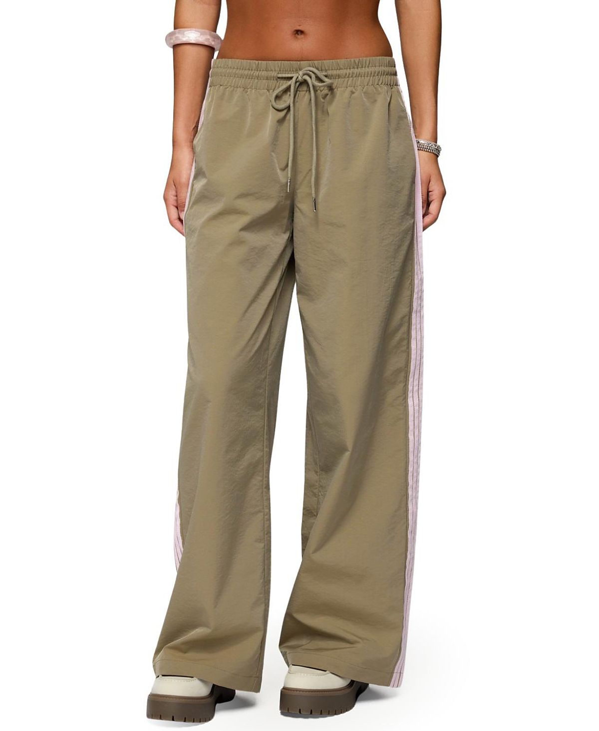 Edikted Annabella Nylon Track Pants