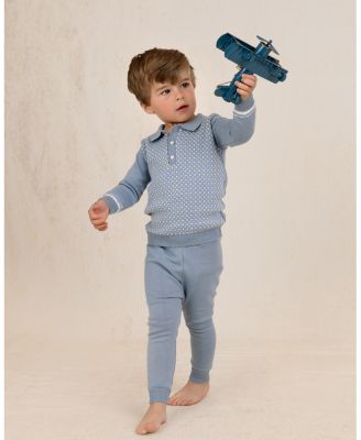  Boys' Geo Knit Polo Set - Baby, Little Kid