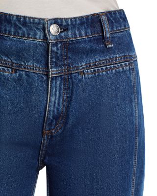 Selah High Rise Tailored Wide Leg Jeans in Kenme