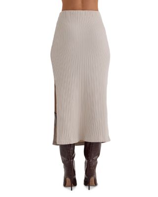 Knit Midi Skirt