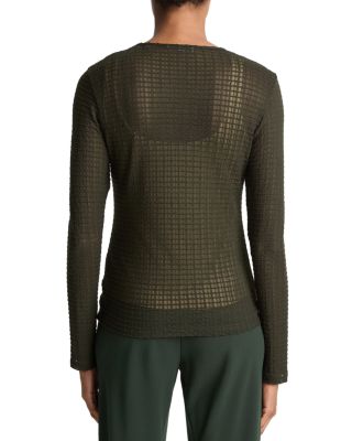 Long Sleeve Crewneck Top