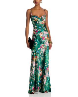 Sayla Silk Maxi Dress