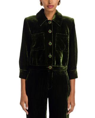 Jia Velvet Jacket & Rebel Trousers