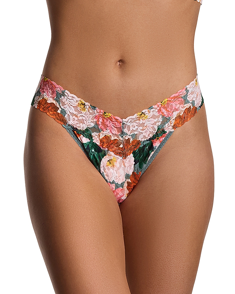 Hanky Panky Printed Signature Lace Original Rise Thong