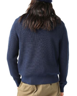 Slouchy Long Sleeve Polo
