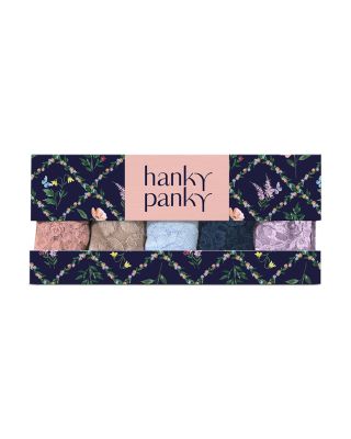 Signature Original-Rise Thongs, Set of 5