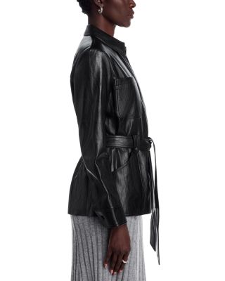 Rowan Faux Leather Jacket  