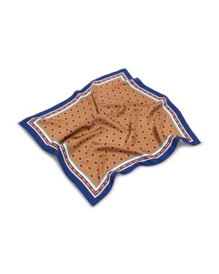 Floral Print Silk Bandana 