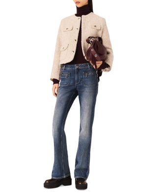 Short Boucle Tweed Jacket