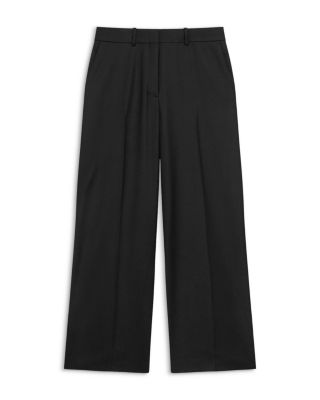 Classic Wool Wide Leg Pants