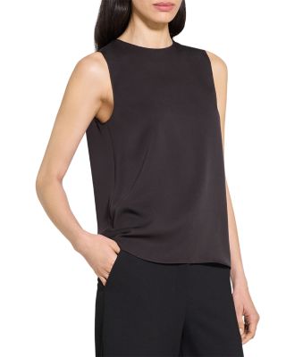 Silk Sleeveless Top