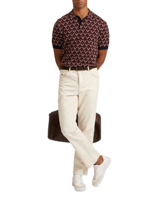 Melvvin Jacquard Polo Shirt
