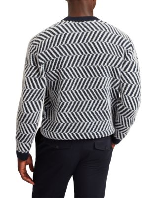 SERGEJ Chevron Graphic Jumper