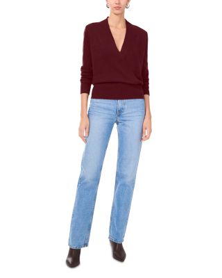 Cross Front Long Sleeve Sweater