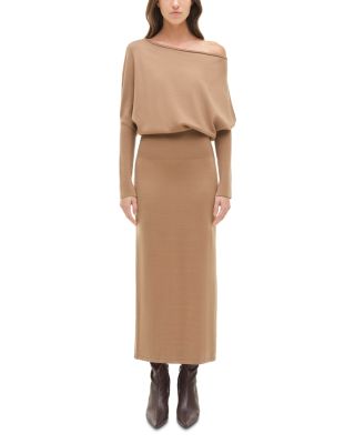 Janese Off The Shoulder Midi Dress