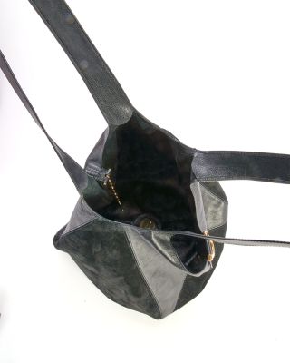 Balloon Suede Hobo Bag